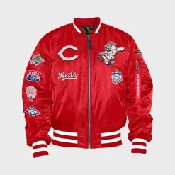Cincinnati Bomber Reds Jacket