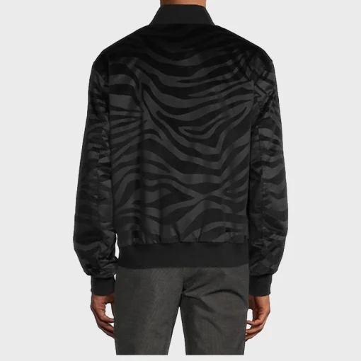Cradle Leopard Print Black Jacket