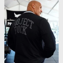 Dwayne Johnson Project Rock Black Jacket