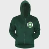Green Lantern Logo Green Hoodie