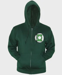 Green Lantern Logo Green Hoodie