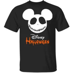 Halloween Disney Black Mickey Mouse T-Shirt