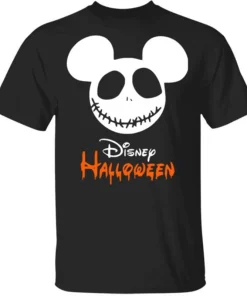 Halloween Disney Black Mickey Mouse T-Shirt