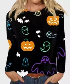Halloween Disney Black Sweatshirt