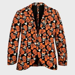 Pumpkin Suit Jacket For Halloween