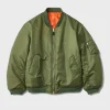 Olive Green Bomber Jacket