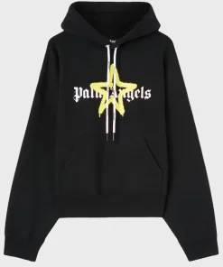 Palm Angels Star Hoodie For Sale