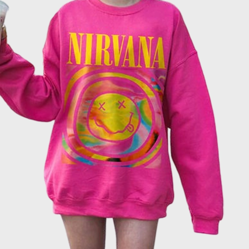 Pink Nirvana Sweatshirt