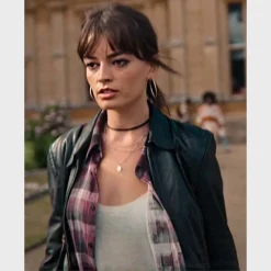 Sex Education Maeve Wiley S04 Leather Jacket