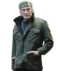 2023 Dolph Lundgren Green Jacket