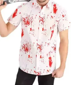 Men White Button Up Shirt for Sale