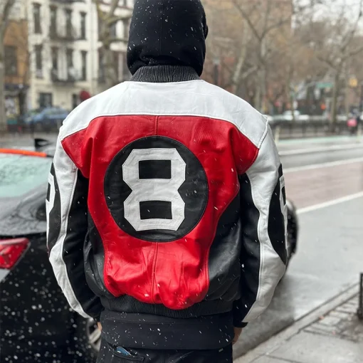 8 Ball Bomber Jacket For Sale