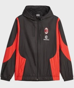 AC Milan Pre Match Zipper Jacket