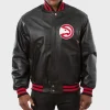 Atlanta Hawks Black Jacket