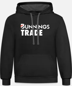 Bunnings Trade Black Hoodie