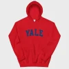 Red Champion Yale Hoodie