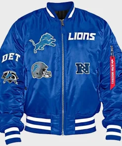 Detroit Lions Bomber Jacket