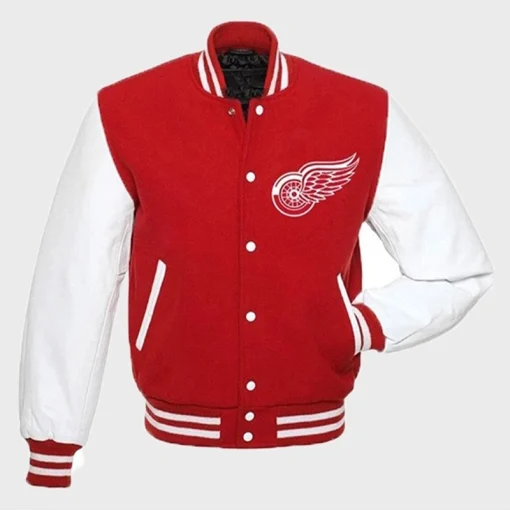 Detroit Red Wings Varsity Jacket For Sale
