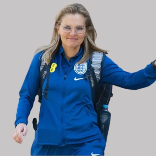 Trendy England Lionesses Blue Jacket