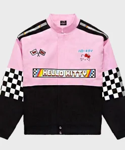 Trendy Hello Kitty Racing Jacket