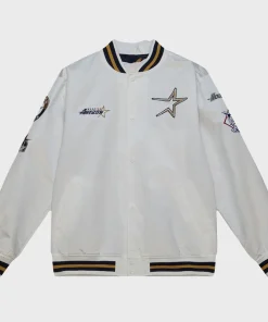 Houston Astros City White Varsity Jacket