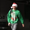 Joe Burrow Christmas Green Sweater