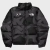 Kaws X The North Face Retro 1996 Nuptse Black Jacket