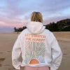 Let's Watch The Sunset White Hoodie