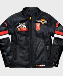 Lightning Mcqueen Racer Leather Jacket