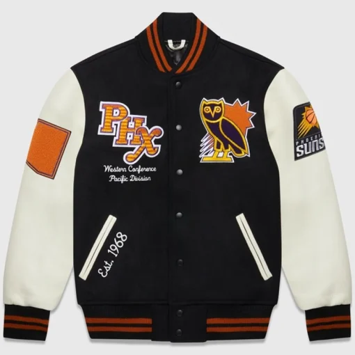 Trendy NBA Phoenix Suns Varsity Jacket