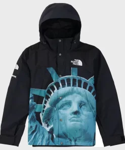 North Face Statue Of Liberty Black Jacket