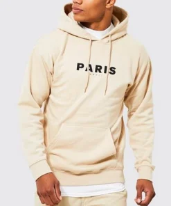 Paris Graphic Pullover Hoodie