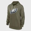 Philadelphia Eagles Salute To Service Pullover Hoodie