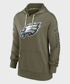 Philadelphia Eagles Salute To Service Pullover Hoodie