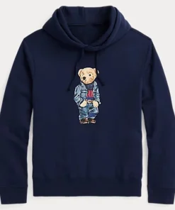 Polo Bear Pullover Hoodie
