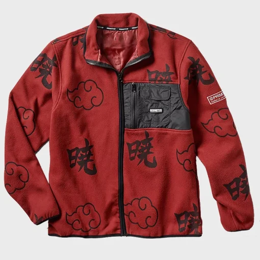 Primitive X Naruto Red Jacket