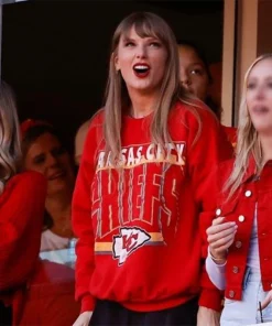 Taylor Swift Chiefs Red Sweatshirt