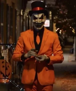 The Jester Michael Sheffield Orange Suit