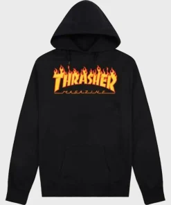 Thrasher Black Hoodie