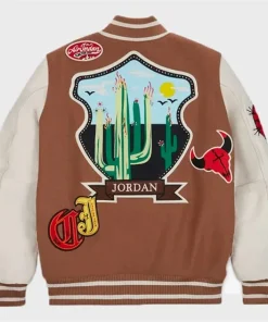 Travis Scott X Jordan Varsity Jacket