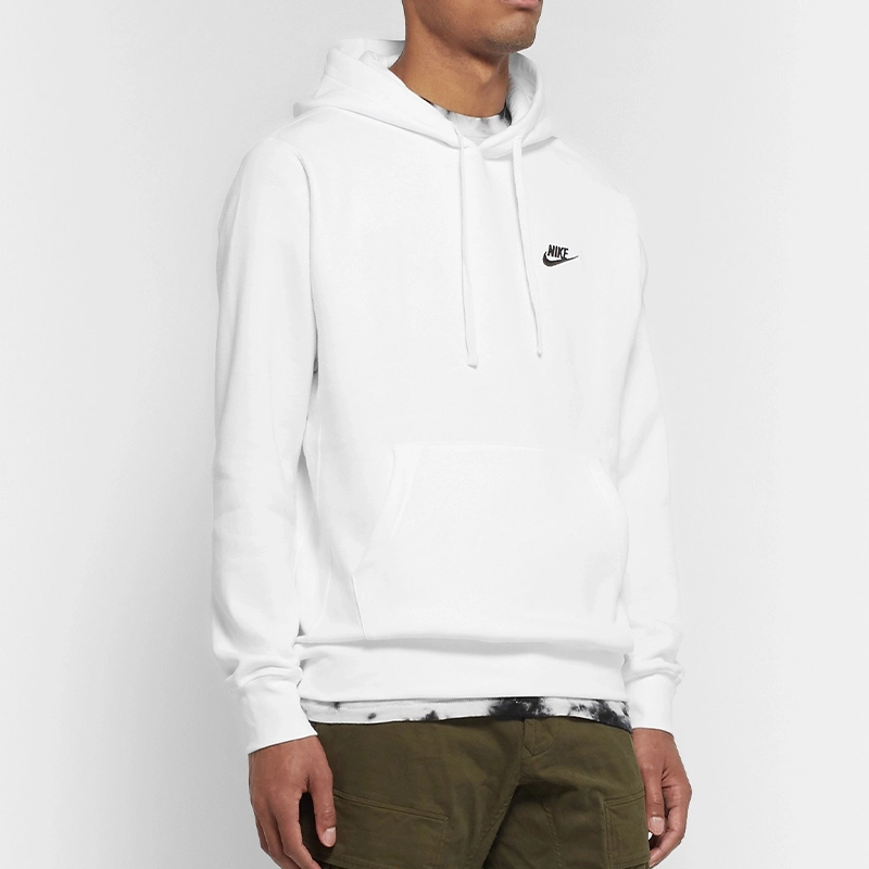 Unisex White Nike Hoodie - Get Special Discount