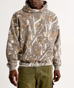 Abercrombie Camo Pullover Hoodie For Sale