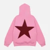 Aelfric Eden Star Pullover Pink Hoodie