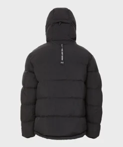 Black Anorak Puffer Jacket