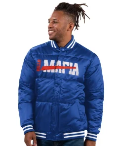 Bills Mafia Jacket Blue