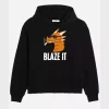 Blaze It Black Hoodie
