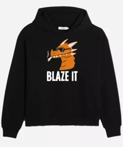Blaze It Black Hoodie