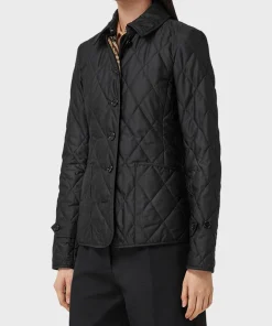 Women Burberry Quilted Jacket
