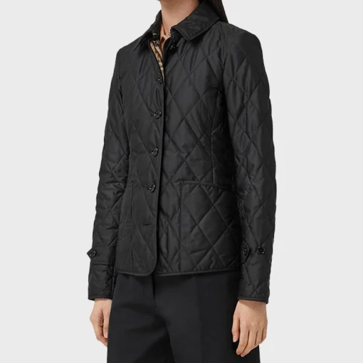 Women Burberry Quilted Jacket