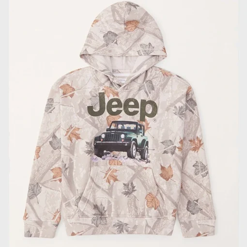 Camo Graphic Jeep Hoodie